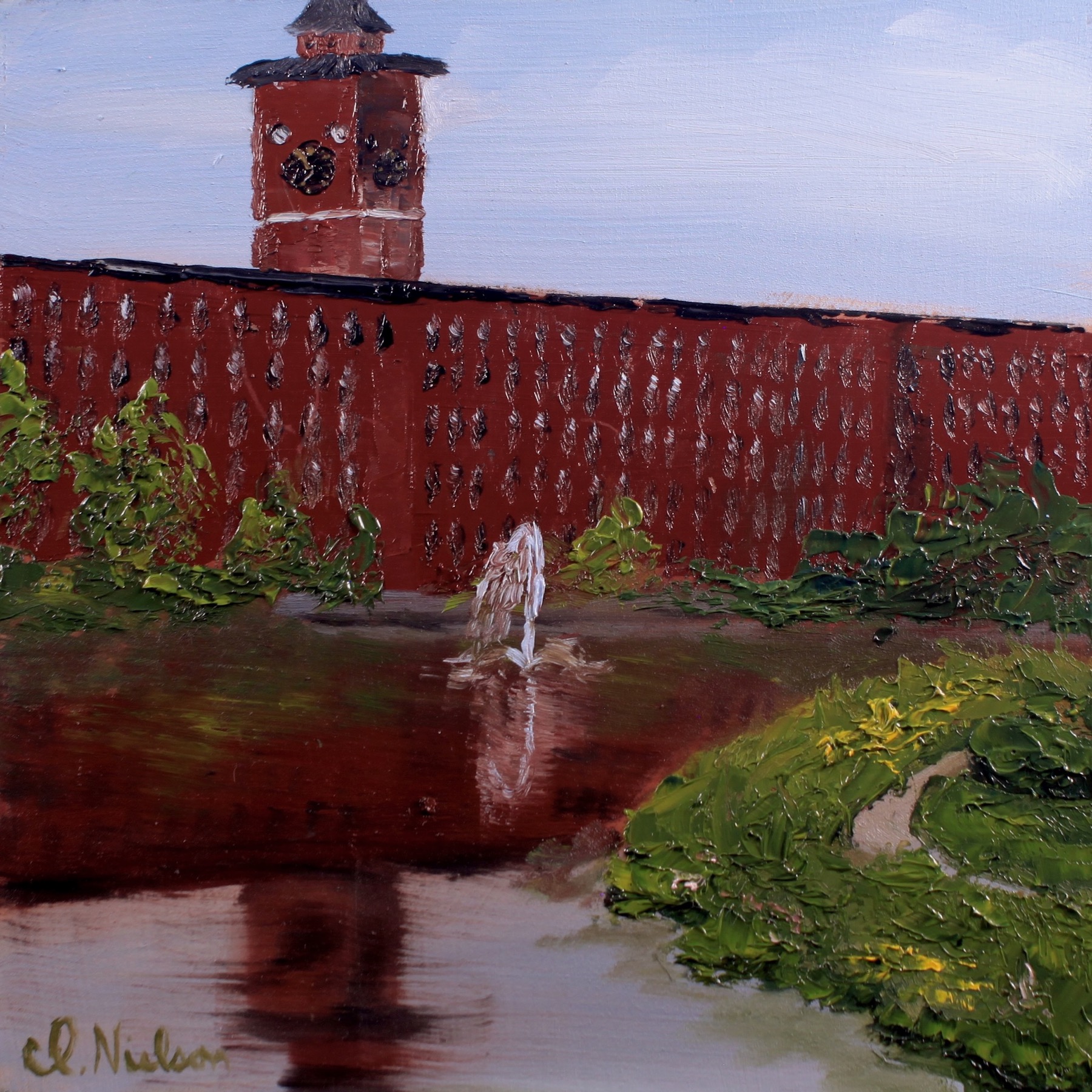 Clocktower Reflections